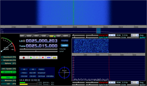 SDRX01B without an antenna connected